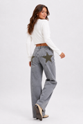 Nova | Star-Print Jeans