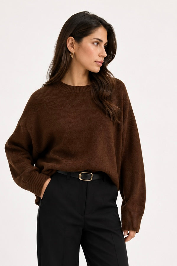 Grace | Classic Cream Knit Sweater