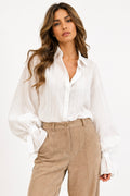 Ellie | Classic White Shirt