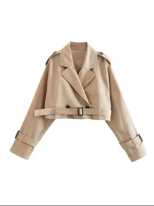 Belted Trench Jacket