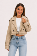 Belted Trench Jacket